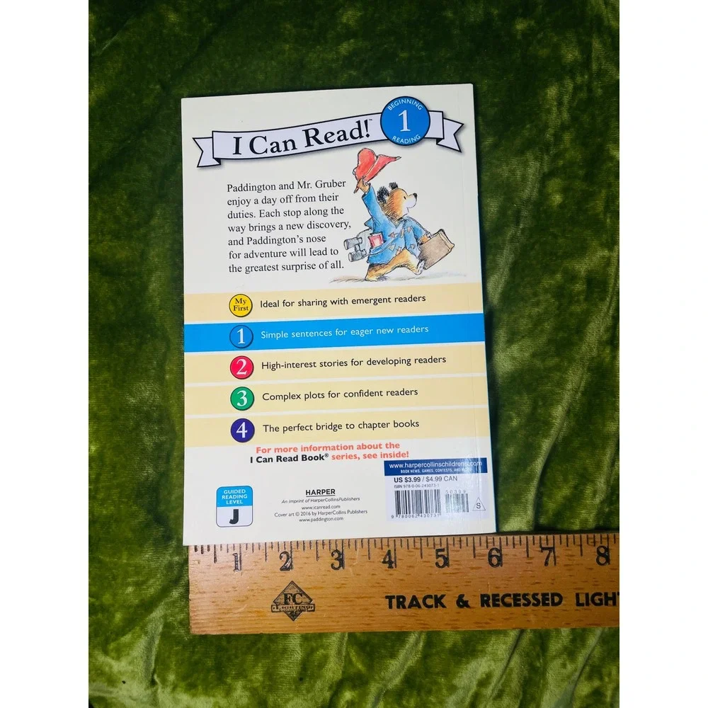 I Can Read!‎ Paddington's Day Off Beginning Reader Book 60th Anniversary Edition